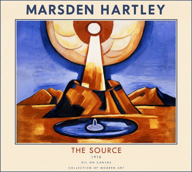 Marsden Hartley The Source No1 - Póster