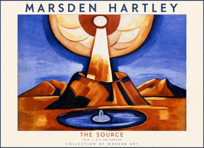 Marsden Hartley The Source No2 - Póster
