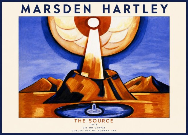 Marsden Hartley The Source No6 - Póster