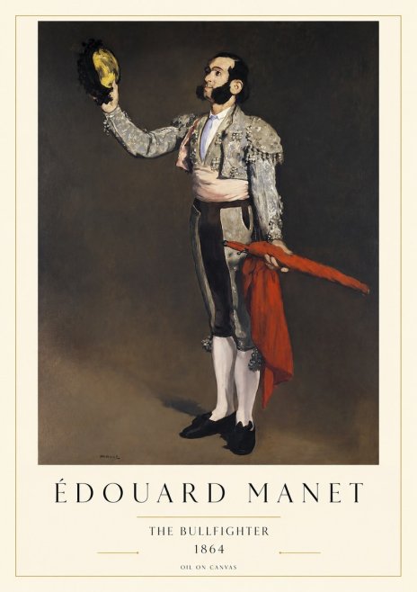 Édouard Manet The Bullfighter No1 - Póster
