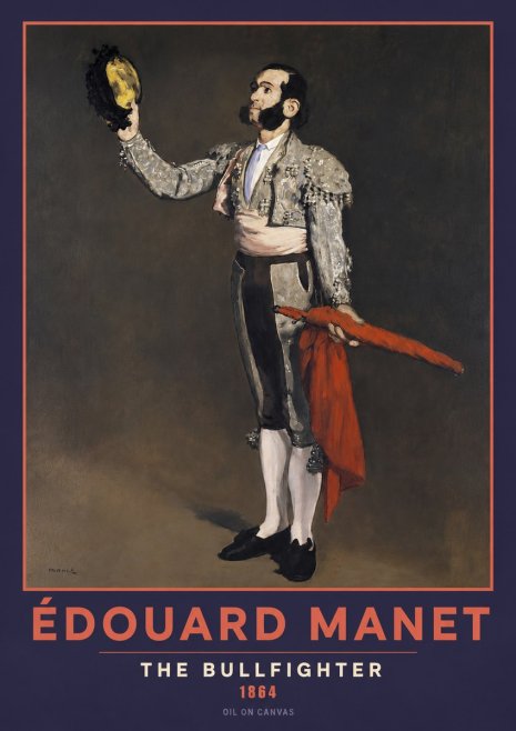Édouard Manet The Bullfighter No3 - Póster