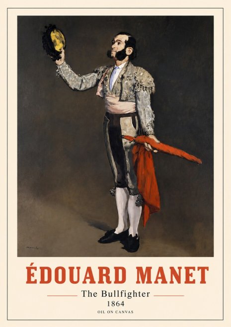 Édouard Manet The Bullfighter No4 - Póster