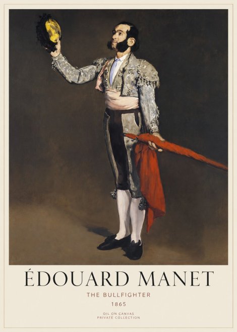 Édouard Manet The Bullfighter No6 - Póster