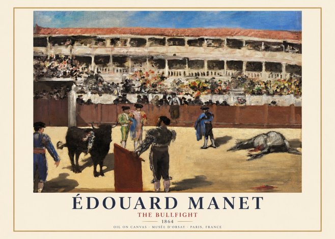 Édouard Manet The Bullfight II No1 - Póster