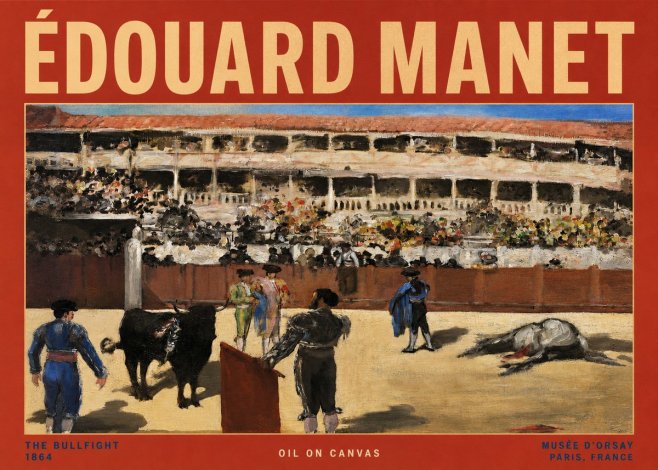 Édouard Manet The Bullfight II No2 - Póster