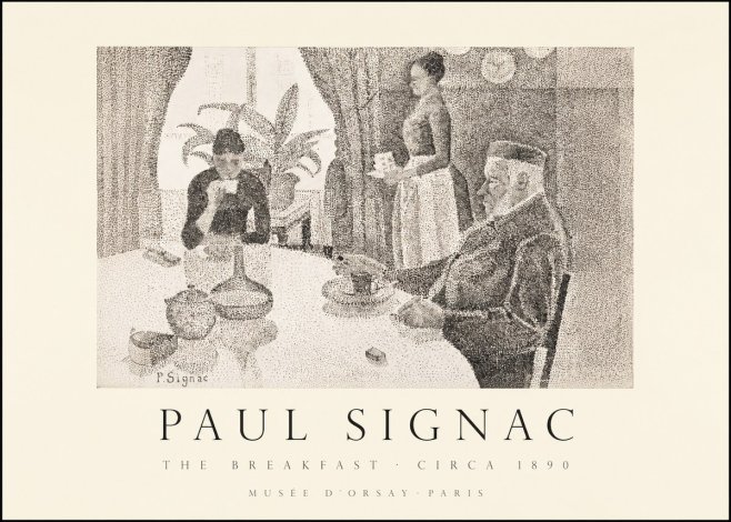 Signac The Breakfast No1 - Póster