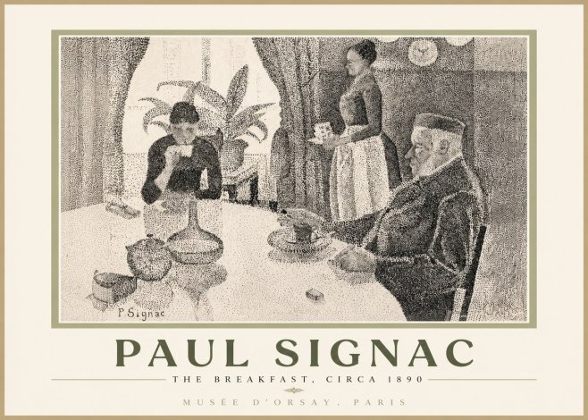 Signac The Breakfast No6 - Póster