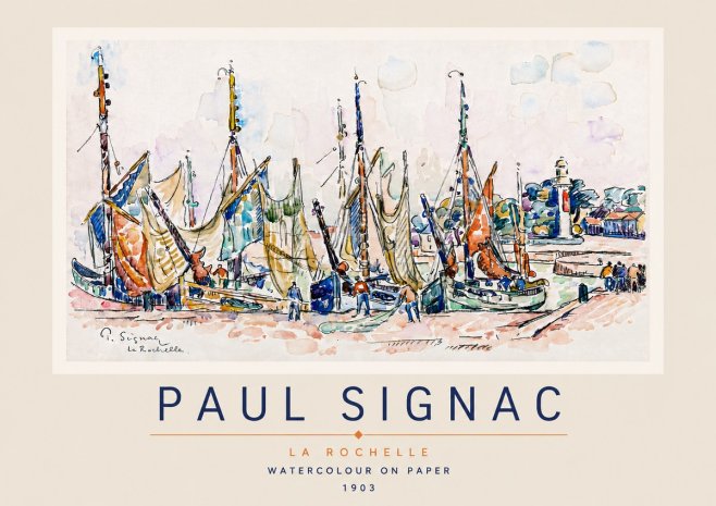 Signac La Rochelle I No3 - Póster