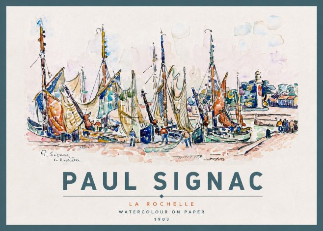 Signac La Rochelle I No4 - Póster