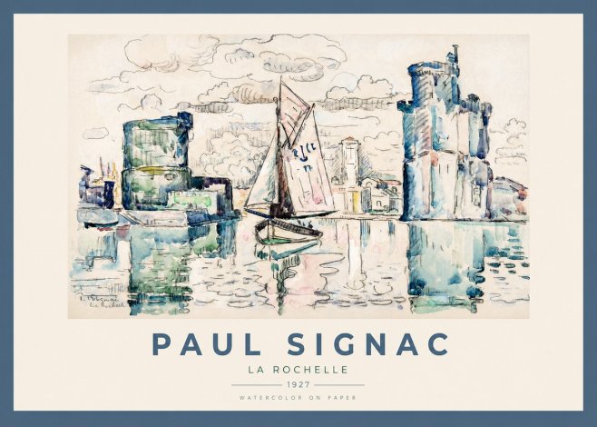 Signac La Rochelle II No2 - Póster