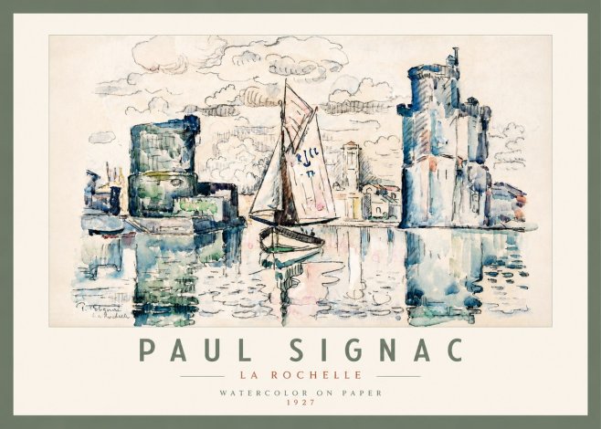 Signac La Rochelle II No6 - Póster