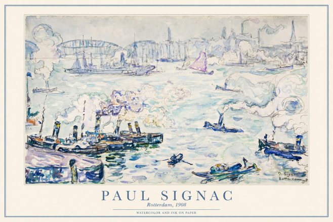 Signac Rotterdam, 1908 No1 - Póster