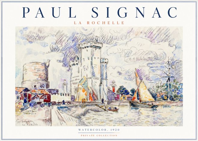 Signac La Rochelle III No3 - Póster