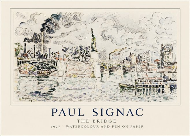 Signac The Bridge II No1 - Póster