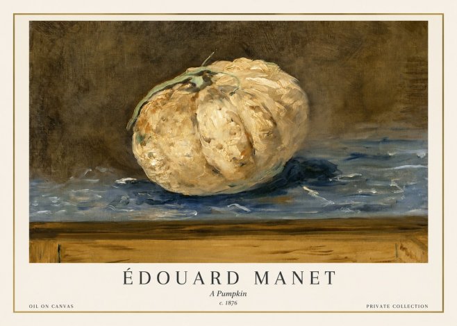 Édouard Manet A Pumpkin No1 - Póster