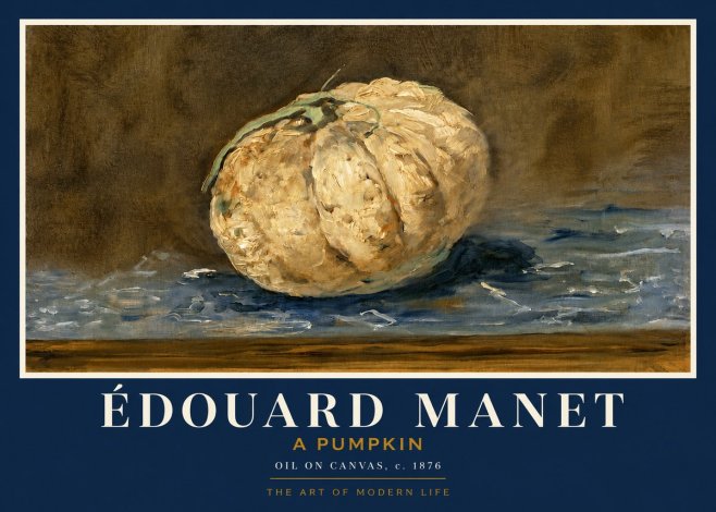 Édouard Manet A Pumpkin No3 - Póster