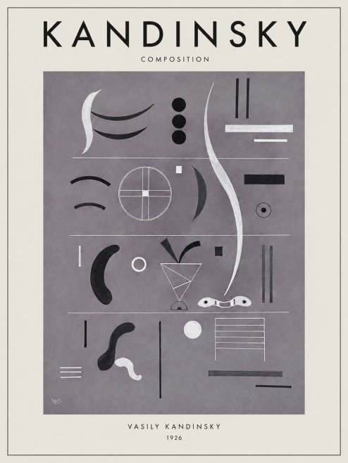 Kandinsky Composition I No1 - Póster