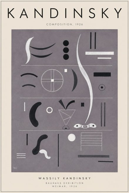 Kandinsky Composition I No3 - Póster