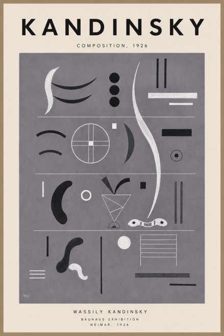 Kandinsky Composition I No5 - Póster