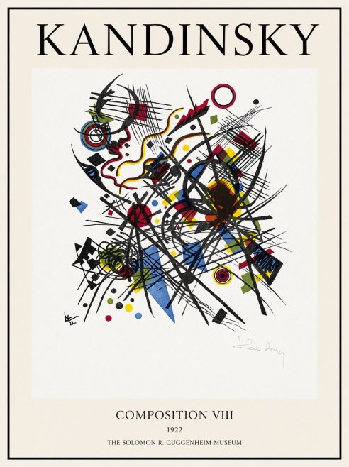 Kandinsky Composition Viii No1 - Póster