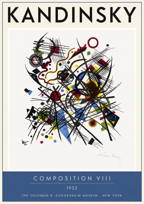 Kandinsky Composition Viii No3 - Póster