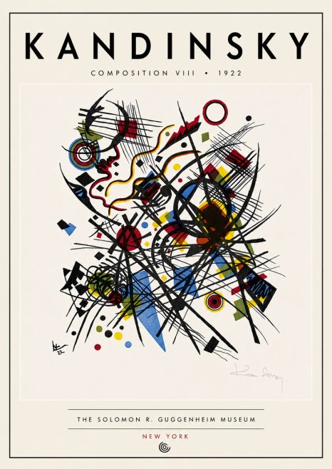 Kandinsky Composition Viii No6 - Póster