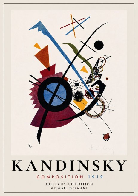 Kandinsky Composition II No3 - Póster