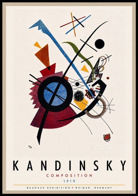 Kandinsky Composition II No4 - Póster