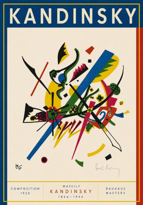 Kandinsky Composition, 1920 No3 - Póster