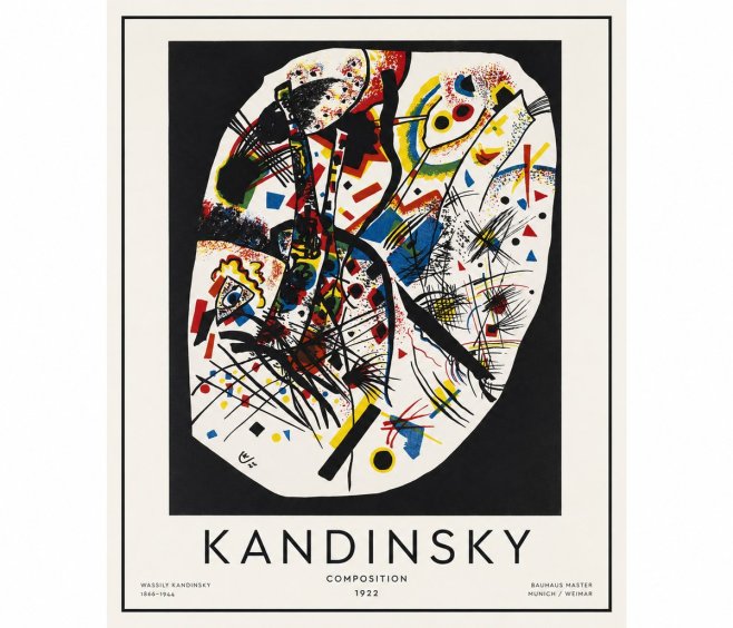 Kandinsky Composition 1922 No1 - Póster