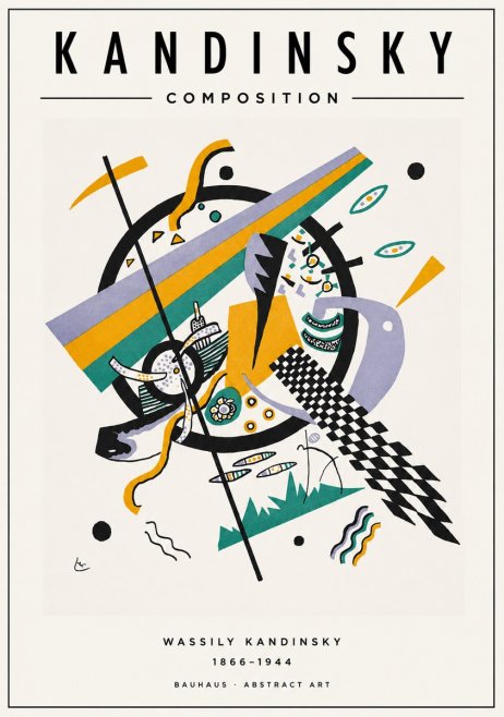 Kandinsky Composition III No1 - Póster