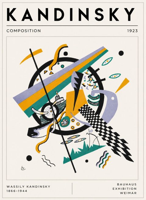 Kandinsky Composition III No3 - Póster