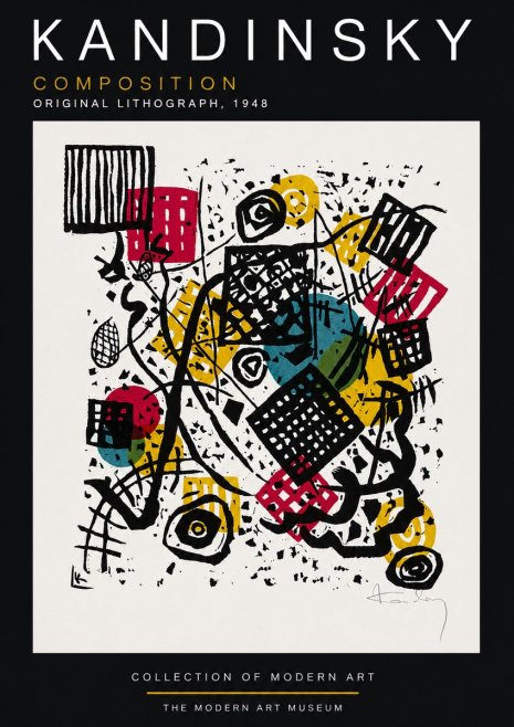 Kandinsky Composition IV No3 - Póster
