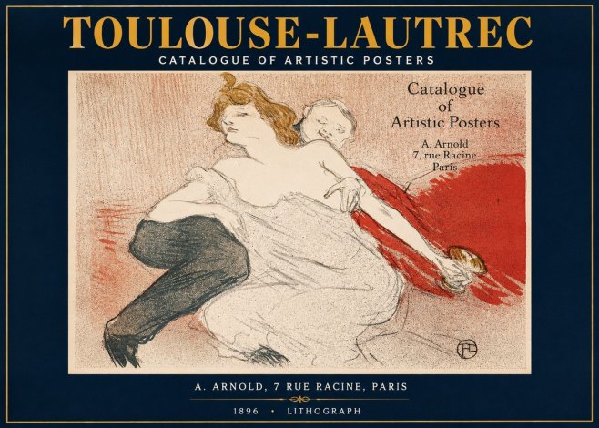 Toulouse-Lautrec Catalogue of Artistic Posters No2 - Póster