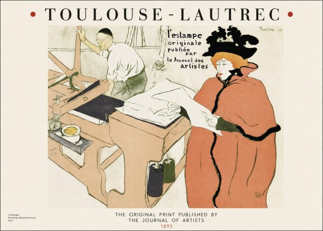 Toulouse-Lautrec L'estampe Originale No1 - Póster