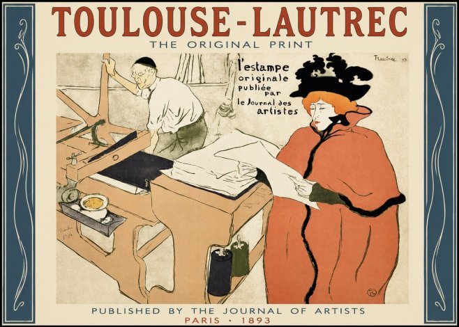Toulouse-Lautrec L'estampe Originale No2 - Póster