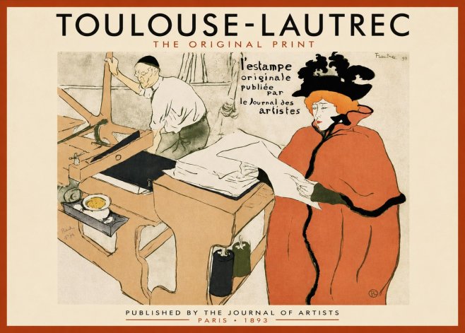 Toulouse-Lautrec L'estampe Originale No4 - Póster