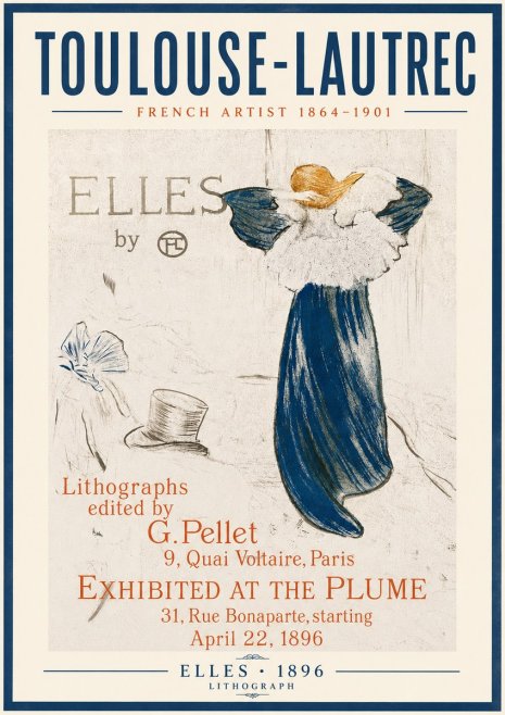 Toulouse-Lautrec Elles No5 - Póster