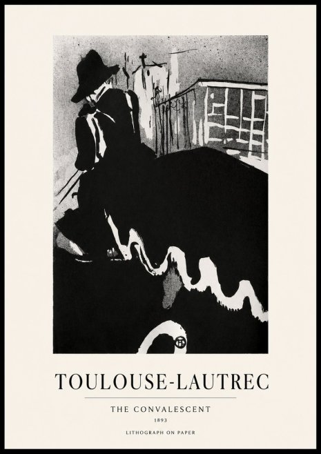 Toulouse-Lautrec The Convalescent No1 - Póster