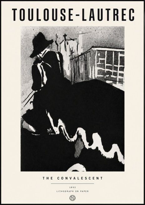 Toulouse-Lautrec The Convalescent No3 - Póster