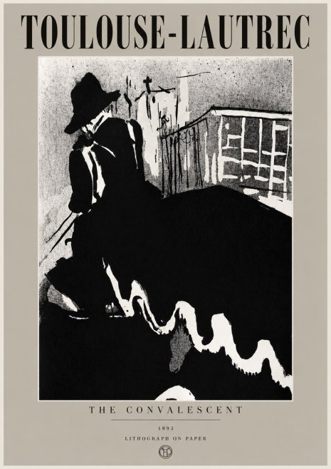 Toulouse-Lautrec The Convalescent No6 - Póster