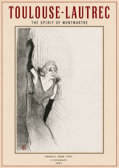 Toulouse-Lautrec The Spirit of Montmartre No4 - Póster