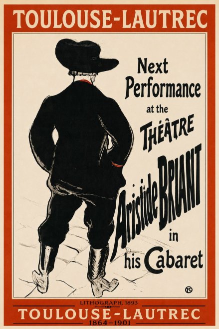 Toulouse-Lautrec Next Performance at the Théâtre Aristide Bruant in His Cabaret No2 - Póster