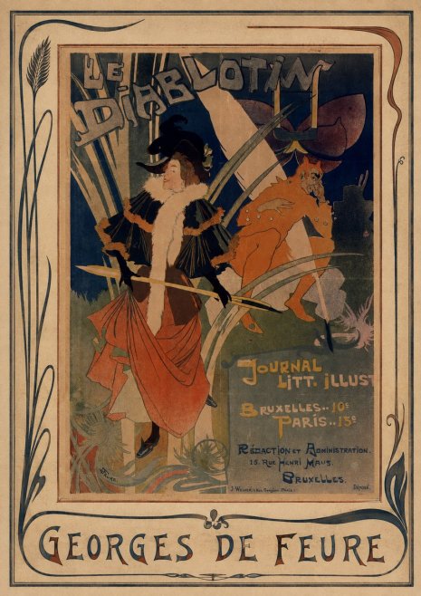 Georges de Feure Le Diablotin I No3 - Póster