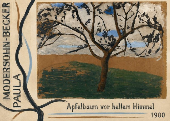 Paula Modersohn-Becker Apfelbaum Vor Hellem Himmel No3 - Póster
