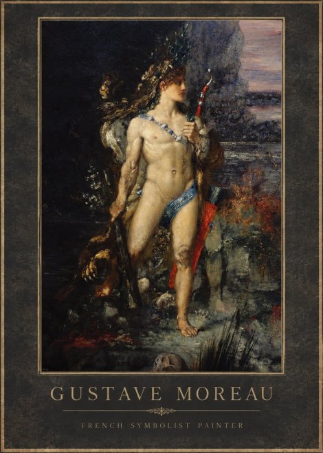 Gustave Moreau Saint Sebastian I No1 - Póster