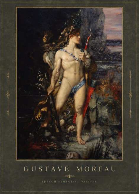 Gustave Moreau Saint Sebastian I No3 - Póster