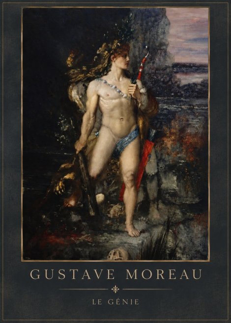 Gustave Moreau Saint Sebastian I No6 - Póster