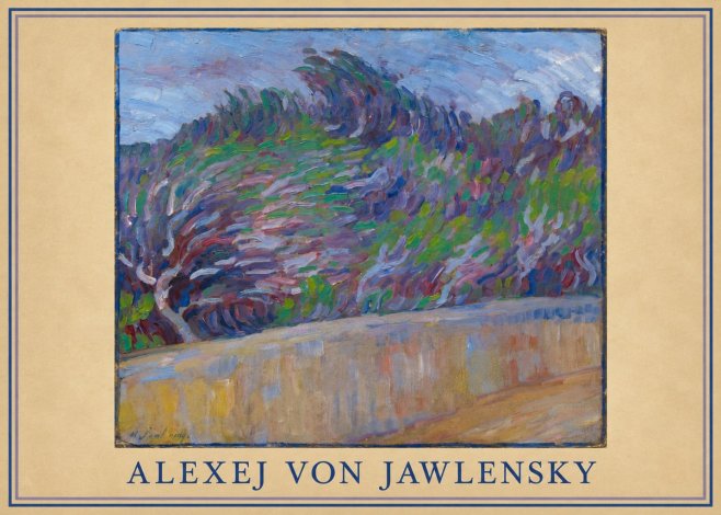 Alexej von Jawlensky Windy Landscape No4 - Póster