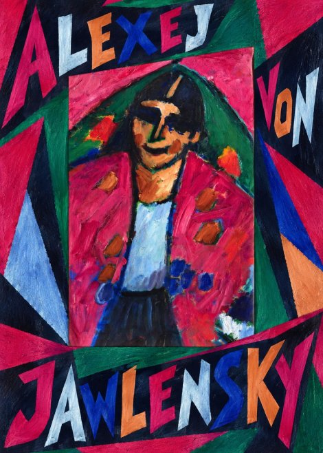 Alexej von Jawlensky Head of a Man No6 - Póster
